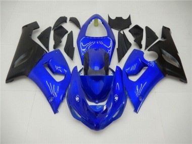ABS Kit Carenatura Moto Kawasaki ZX6R 2005-2006 - Blu