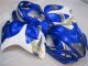 ABS Kit Carenatura Moto Suzuki GSXR 1300 Hayabusa 2008-2019 - Blu Bianco ABS Kit Carenatura Moto Suzuki GSXR 1300 Hayabusa 2008-2019 - Blu Bianco