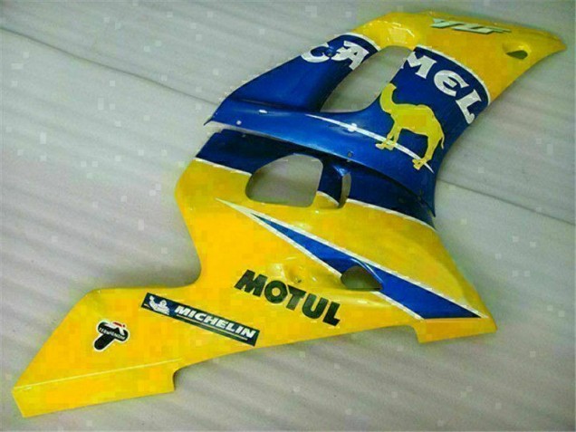 ABS Kit Carenatura Moto Yamaha R6 1998-2002 - Giallo Blu ABS Kit Carenatura Moto Yamaha R6 1998-2002 - Giallo Blu