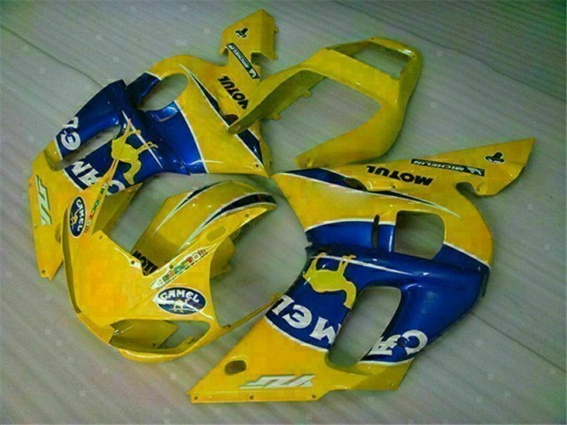 ABS Kit Carenatura Moto Yamaha R6 1998-2002 - Giallo Blu ABS Kit Carenatura Moto Yamaha R6 1998-2002 - Giallo Blu