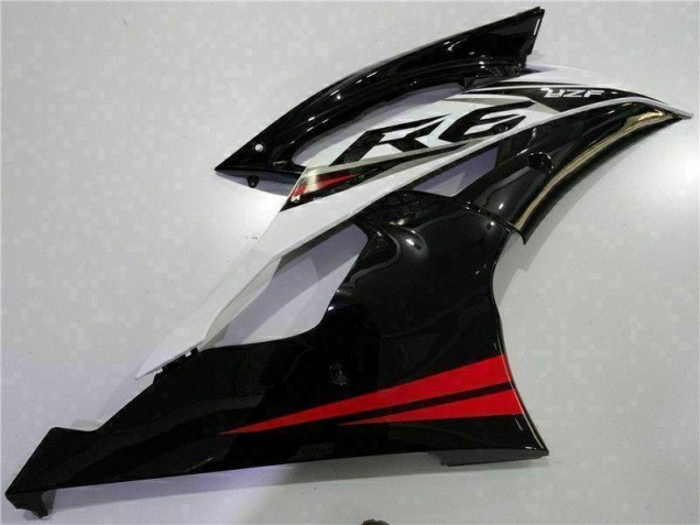 ABS Kit Carenatura Moto Yamaha R6 2008-2016 - Rosso Nero ABS Kit Carenatura Moto Yamaha R6 2008-2016 - Rosso Nero