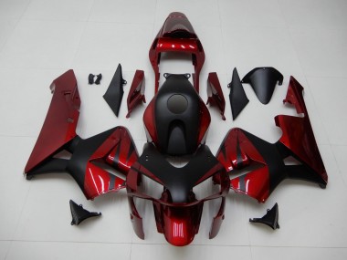 ABS Kits Carena Moto Honda CBR 600 RR 2003-2004 - Rosso Nero