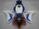 ABS Kits Carenatura Moto Honda CBR 1000 RR 2008-2011 - Bianco Blu ABS Kits Carenatura Moto Honda CBR 1000 RR 2008-2011 - Bianco Blu