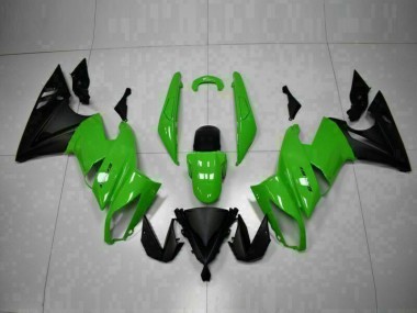ABS Kits Carene Moto Kawasaki EX650 2009-2011 - Verde Nero