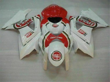 ABS Moto Plastica & Carena Suzuki GSXR 1000 K7 2007-2008 - Rosso Bianco