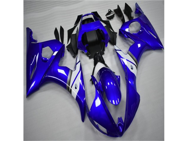 ABS Moto Plastica & Carene Yamaha R6 2003-2005 - Blu Bianco ABS Moto Plastica & Carene Yamaha R6 2003-2005 - Blu Bianco