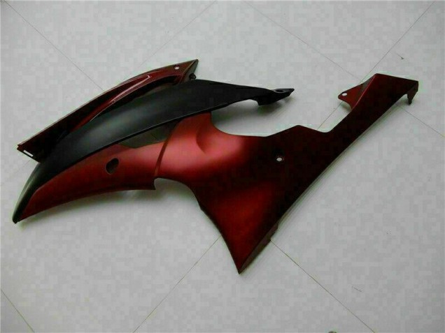 ABS Moto Plastica & Carene Yamaha R6 2008-2016 - Rosso Nero ABS Moto Plastica & Carene Yamaha R6 2008-2016 - Rosso Nero