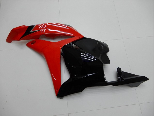 ABS Moto Plastica & Moto Carena Honda CBR 600 RR 2009-2012 - Rosso Nero ABS Moto Plastica & Moto Carena Honda CBR 600 RR 2009-2012 - Rosso Nero