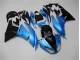 ABS Moto Plastica & Moto Carena Kawasaki ZX6R 2009-2012 - Blu Nero