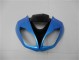 ABS Moto Plastica & Moto Carena Kawasaki ZX6R 2009-2012 - Blu Nero