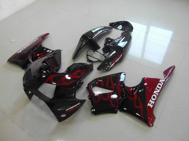 ABS Plastica Moto & Carenatura Moto Honda CBR 900 RR 919 1998-1999 - Nero Rosso ABS Plastica Moto & Carenatura Moto Honda CBR 900 RR 919 1998-1999 - Nero Rosso