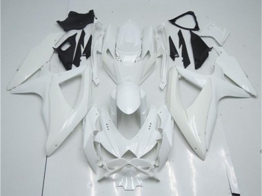 ABS Plastica Moto & Carenatura Moto Suzuki GSXR 600 / 750 K8 2008-2010 - Bianco