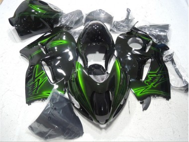 Carena Moto Suzuki GSXR 1300 Hayabusa 1996-2007 - Nero Verde