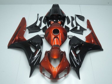 Carene Moto Honda CBR 1000 RR 2006-2007 - Arancia & Nero