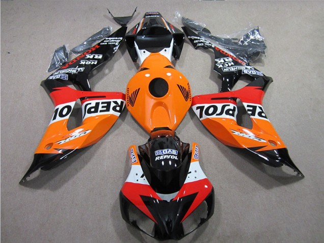 Carene Moto Honda CBR 1000 RR 2006-2007 - Arancia Repsol Carene Moto Honda CBR 1000 RR 2006-2007 - Arancia Repsol