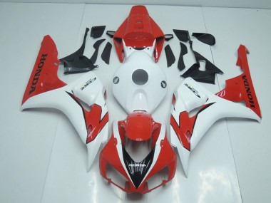 Carene Moto Honda CBR 1000 RR 2006-2007 - Arancia Rosso & Bianco