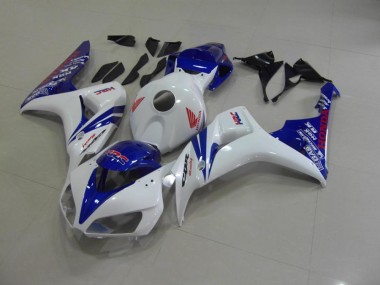 Carene Moto Honda CBR 1000 RR 2006-2007 - Bianco Perla Blu