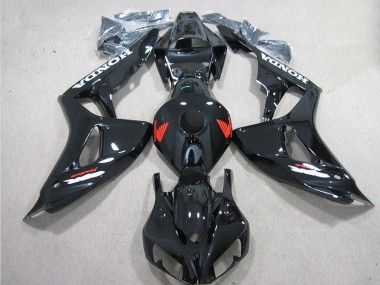 Carene Moto Honda CBR 1000 RR 2006-2007 - Nero Rosso Fireblade Decal
