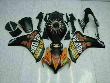 Carene Moto Honda CBR 1000 RR 2008-2011 - Arancia Nero