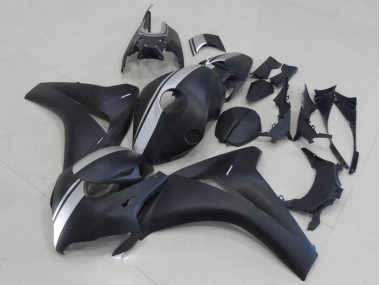 Carene Moto Honda CBR 1000 RR 2008-2011 - Nero Opaco & Argento