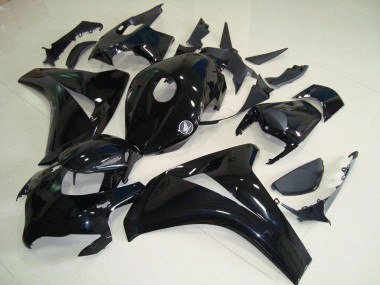 Carene Moto Honda CBR 1000 RR 2008-2011 - Tutto Nero con Nessuna Decalcomania