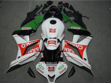 Carene Moto Honda CBR 600 RR 2007-2008 - Bianco Rosso MORELLATO San Carlo