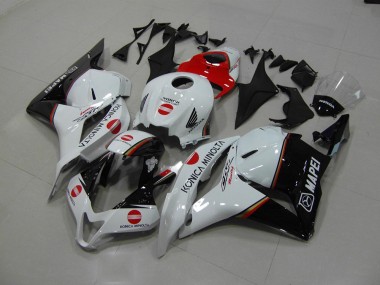 Carene Moto Honda CBR 600 RR 2009-2012 - Rosso Konica Minolta