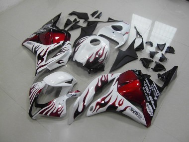 Carene Moto Honda CBR 600 RR 2009-2012 - Rosso Nero Fiamma