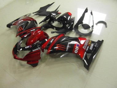 Carene Moto Kawasaki ZX 250R 2008-2012 - Caramella Rosso Monster