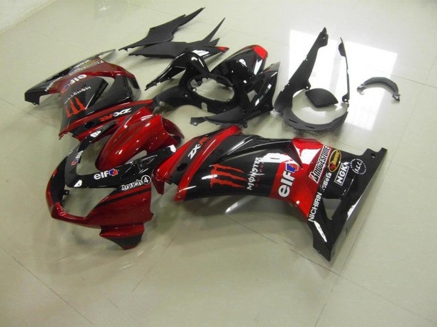 Carene Moto Kawasaki ZX 250R 2008-2012 - Caramella Rosso Monster Carene Moto Kawasaki ZX 250R 2008-2012 - Caramella Rosso Monster