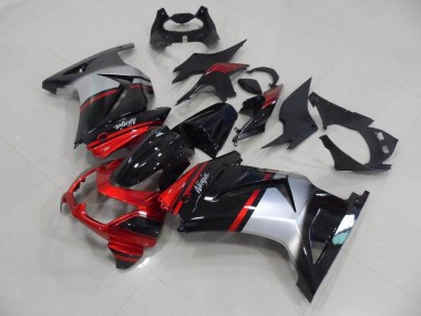 Carene Moto Kawasaki ZX 250R 2008-2012 - Caramella Rosso Nero Argento
