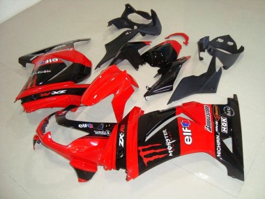 Carene Moto Kawasaki ZX 250R 2008-2012 - Rosso Monster