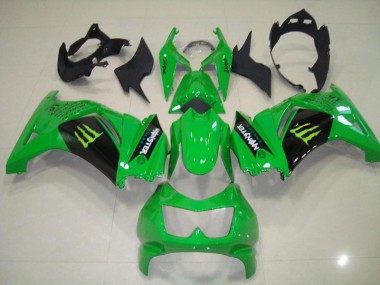 Carene Moto Kawasaki ZX 250R 2008-2012 - Verde Monster