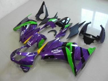 Carene Moto Kawasaki ZX 250R 2008-2012 - Viola EVA Corsa