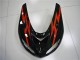 Carene Moto Kawasaki ZX10R 2006-2007 - Nero Rosso Carene Moto Kawasaki ZX10R 2006-2007 - Nero Rosso