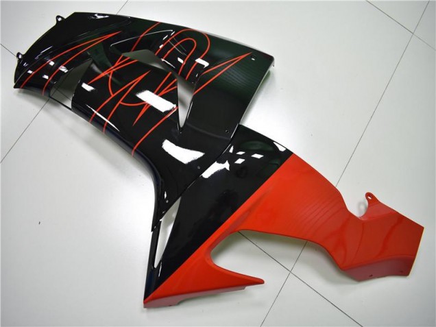 Carene Moto Kawasaki ZX10R 2006-2007 - Nero Rosso Carene Moto Kawasaki ZX10R 2006-2007 - Nero Rosso