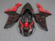 Carene Moto Kawasaki ZX10R 2006-2007 - Nero Rosso Carene Moto Kawasaki ZX10R 2006-2007 - Nero Rosso