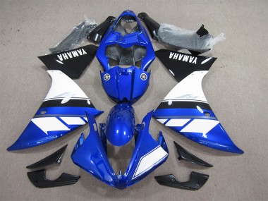 Carene Moto Kawasaki ZX14R ZZR 1400 2006-2011 - Blu Bianco
