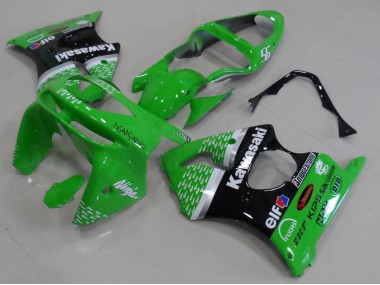 Carene Moto Kawasaki ZX6R 1998-1999 - Verde Nero