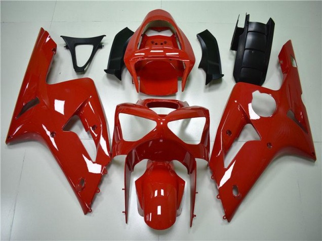 Carene Moto Kawasaki ZX6R 2003-2004 - Rosso Carene Moto Kawasaki ZX6R 2003-2004 - Rosso
