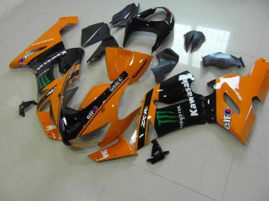 Carene Moto Kawasaki ZX6R 2005-2006 - Arancia Monster
