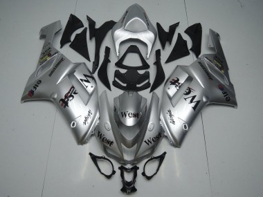 Carene Moto Kawasaki ZX6R 2007-2008 - Argento West