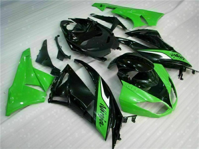 Carene Moto & Plastica Moto Kawasaki ZX6R 2009-2012 - Nero Verde Carene Moto & Plastica Moto Kawasaki ZX6R 2009-2012 - Nero Verde