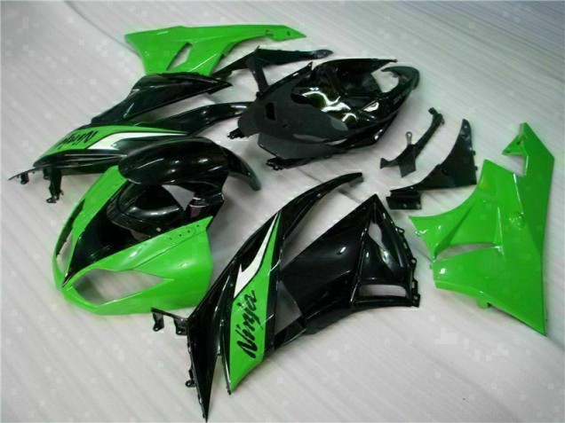 Carene Moto & Plastica Moto Kawasaki ZX6R 2009-2012 - Nero Verde Carene Moto & Plastica Moto Kawasaki ZX6R 2009-2012 - Nero Verde