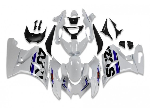 Carene Moto Suzuki GSXR 1000 2017-2023 - Bianco Blu Carene Moto Suzuki GSXR 1000 2017-2023 - Bianco Blu