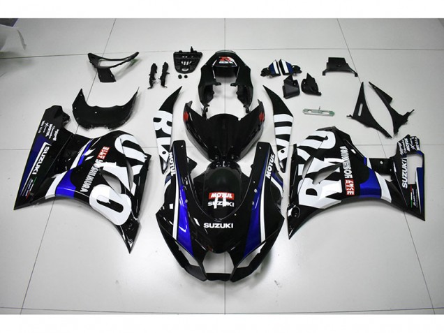 Carene Moto Suzuki GSXR 1000 2017-2023 - Nero Bianco Motul Carene Moto Suzuki GSXR 1000 2017-2023 - Nero Bianco Motul