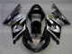 Carene Moto Suzuki GSXR 1000 K1 2000-2002 - Argento Nero Carene Moto Suzuki GSXR 1000 K1 2000-2002 - Argento Nero