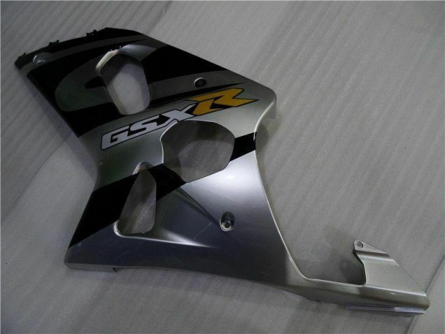 Carene Moto Suzuki GSXR 1000 K1 2000-2002 - Argento Nero Carene Moto Suzuki GSXR 1000 K1 2000-2002 - Argento Nero