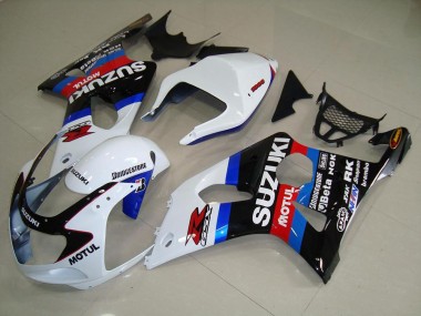 Carene Moto Suzuki GSXR 1000 K1 2000-2002 - Nero Bianco Blu
