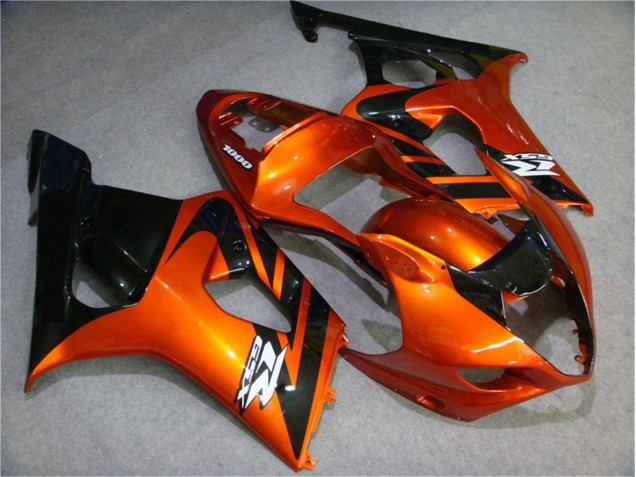 Carene Moto Suzuki GSXR 1000 K3 2003-2004 - Arancia Nero Carene Moto Suzuki GSXR 1000 K3 2003-2004 - Arancia Nero
